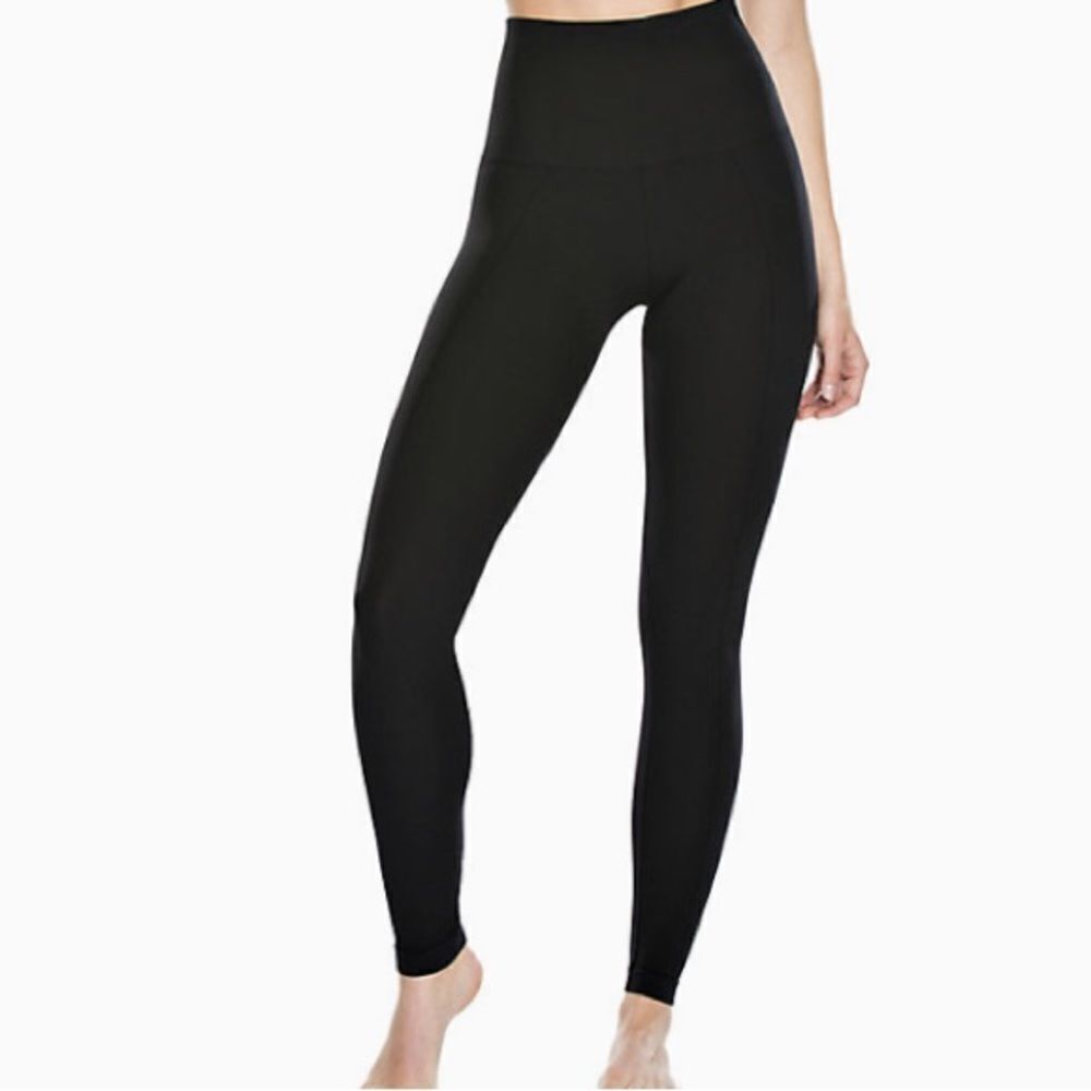 Spanx Red Hot Assets high waist black shape wear leggings